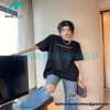 Givenchy - 22SS Reverse Letter Print Short Sleeve T-shirt