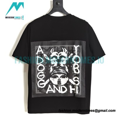 Givenchy - 22SS Stick Cloth Bulldog Short Sleeve T-shirt