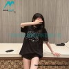 Givenchy - 23SS Hollowed Letter Embroidery Short Sleeve T-shirt