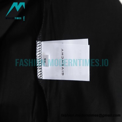 Givenchy - 22SS Damaged Letter Print Short Sleeve T-shirt