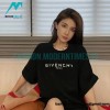 Givenchy - 22SS Damaged Letter Print Short Sleeve T-shirt