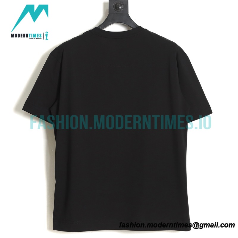 Givenchy - 22SS Damaged Letter Print Short Sleeve T-shirt