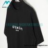 Givenchy - 22SS Damaged Letter Print Short Sleeve T-shirt