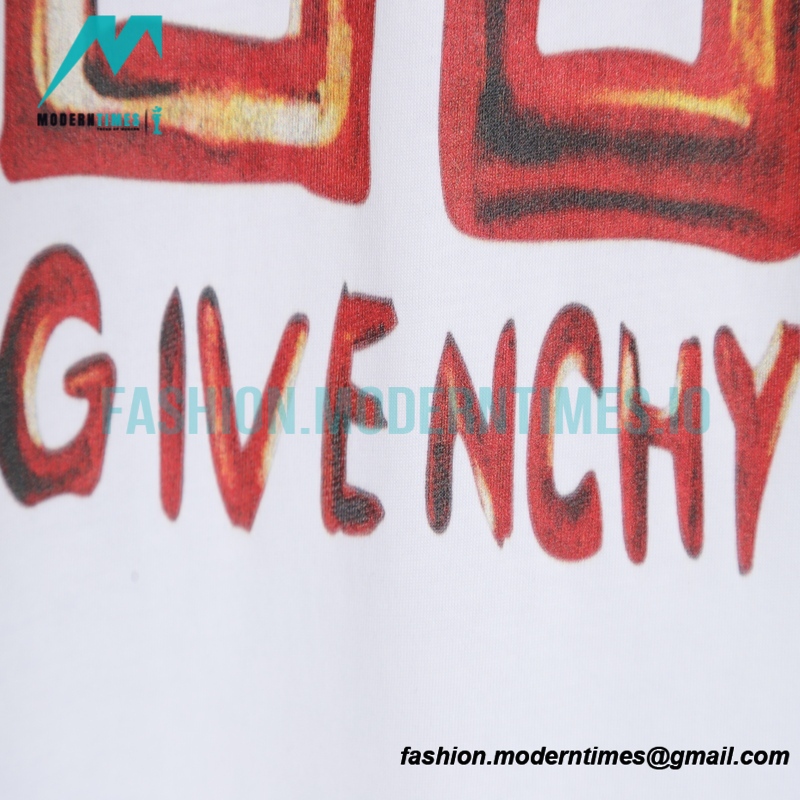 Givenchy - 23SS Colour Printed Short Sleeve T-shirt