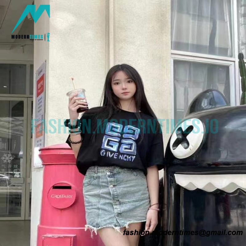 Givenchy - 23SS Colour Printed Short Sleeve T-shirt