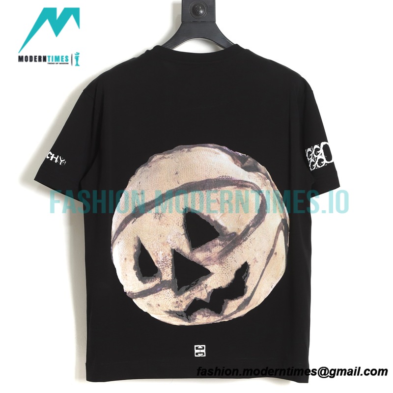 Givenchy - 23SS Pumpkin Print Short Sleeve T-shirt