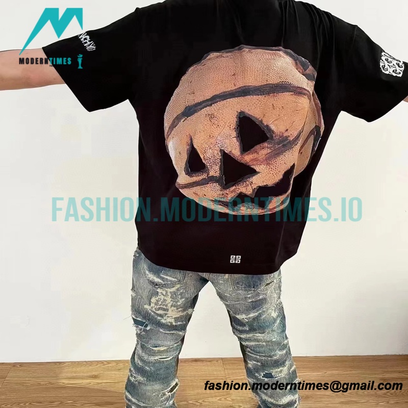 Givenchy - 23SS Pumpkin Print Short Sleeve T-shirt