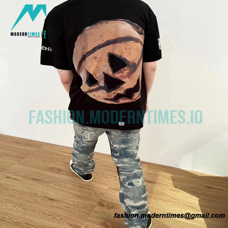Givenchy - 23SS Pumpkin Print Short Sleeve T-shirt