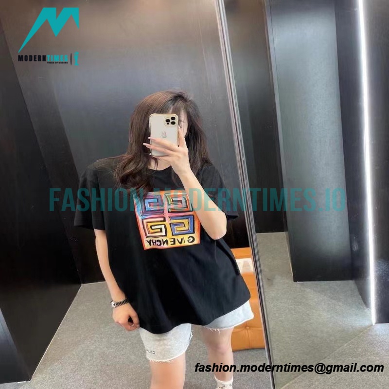 Givenchy - 23SS Sun Print Short Sleeve T-shirt