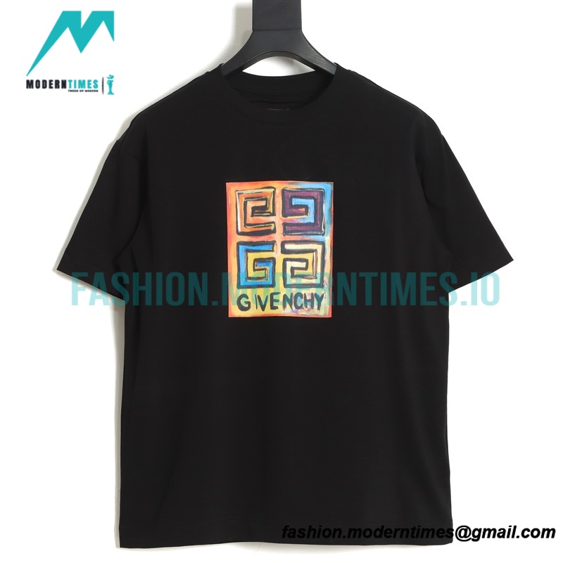 Givenchy - 23SS Sun Print Short Sleeve T-shirt