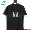 Givenchy - 22SS Four-palace Letter Embroidered Short Sleeve T-shirt