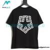 Givenchy - 23ss Pentagram Pattern Stitching Short Sleeve T-shirt
