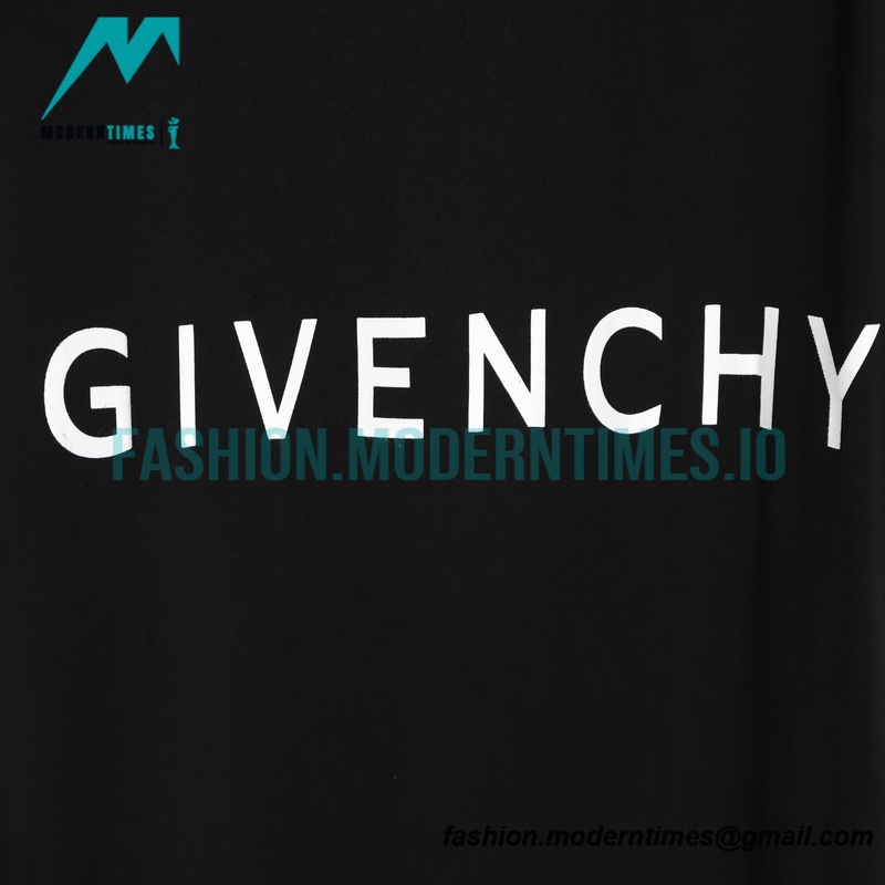 Givenchy - 23ss Pentagram Pattern Stitching Short Sleeve T-shirt