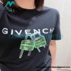 Givenchy - 23SS Small Lock Head Letter Short Sleeve T-shirt