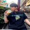 Givenchy - 23SS Small Lock Head Letter Short Sleeve T-shirt
