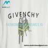 Givenchy - 23SS Small Lock Head Letter Short Sleeve T-shirt
