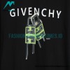 Givenchy - 23SS Small Lock Head Letter Short Sleeve T-shirt