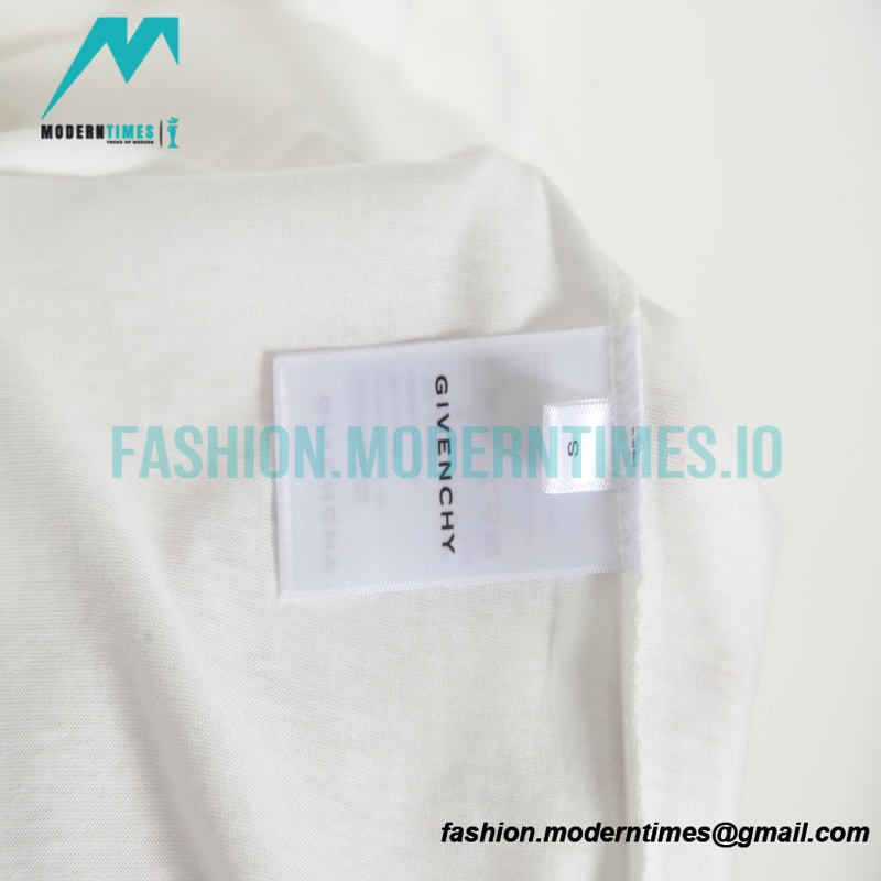 Givenchy - 23SS Reflective Letter Short Sleeve T-shirt