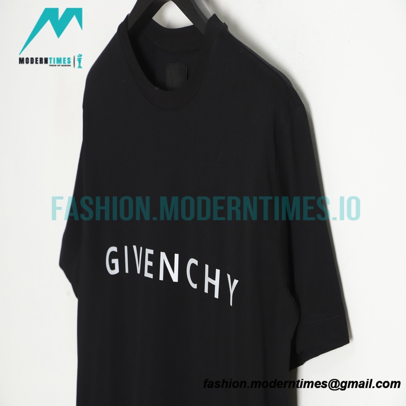 Givenchy - 23SS Reflective Letter Short Sleeve T-shirt