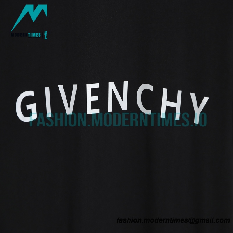 Givenchy - 23SS Reflective Letter Short Sleeve T-shirt