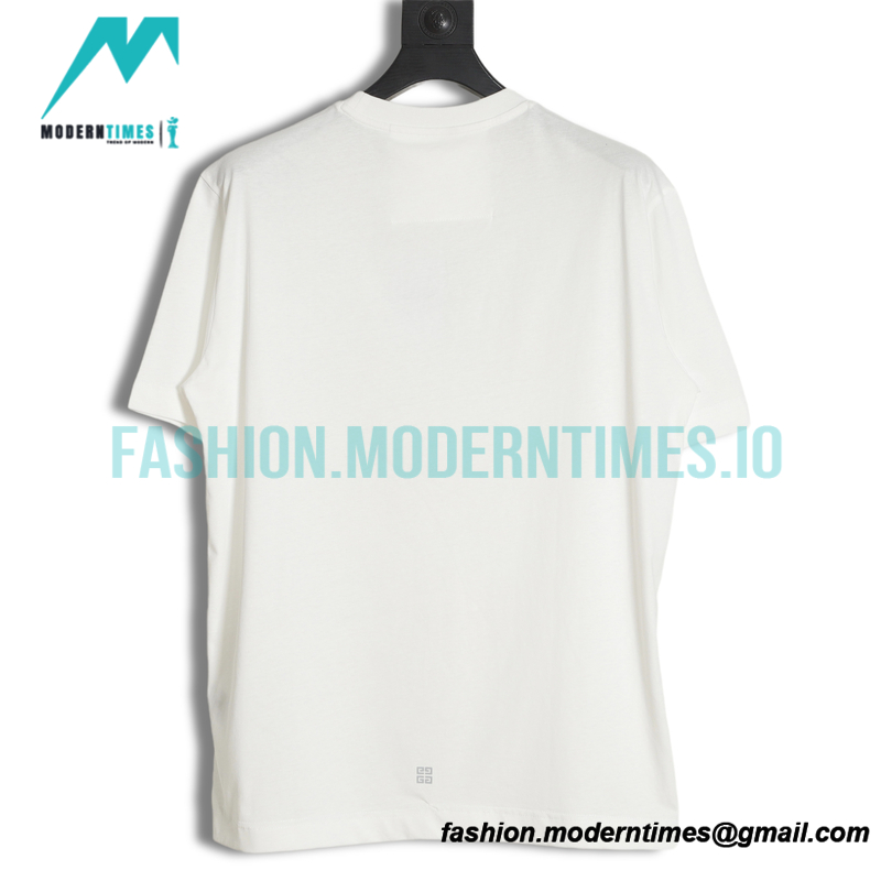 Givenchy - 23SS Reflective Letter Short Sleeve T-shirt