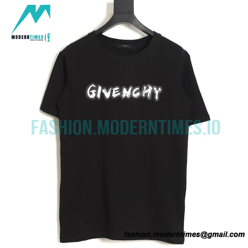 Givenchy - 23SS Graffiti Print Short Sleeve T-shirt