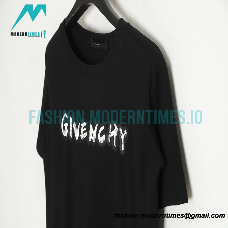 Givenchy - 23SS Graffiti Print Short Sleeve T-shirt