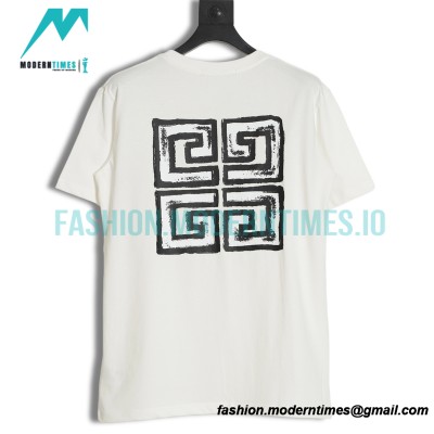 Givenchy - 23SS Graffiti Print Short Sleeve T-shirt