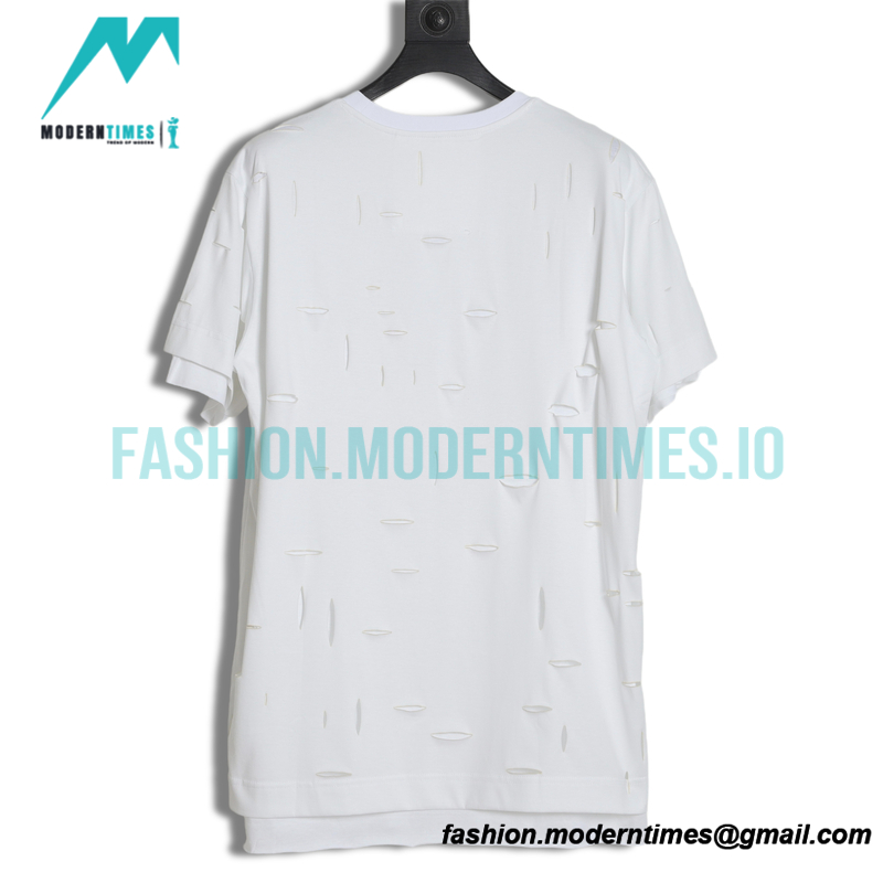 Givenchy - 23AW Body Ripped Fake Two Short Sleeved T-shirts