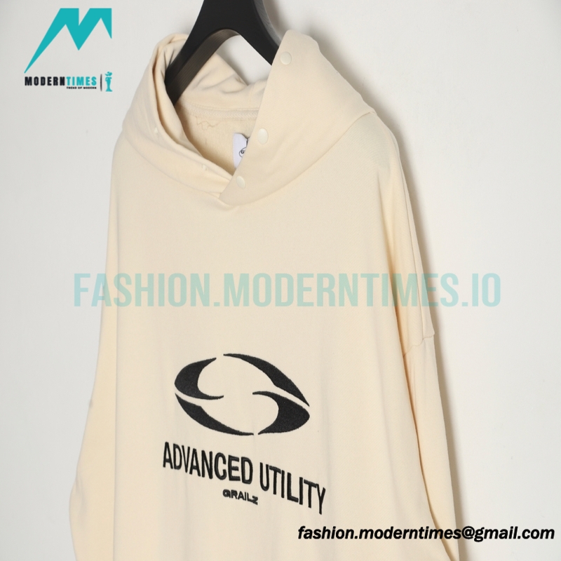 Grailz - 23FW Geometric Embroidery Hoodie
