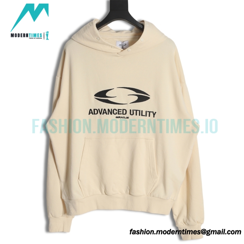 Grailz - 23FW Geometric Embroidery Hoodie