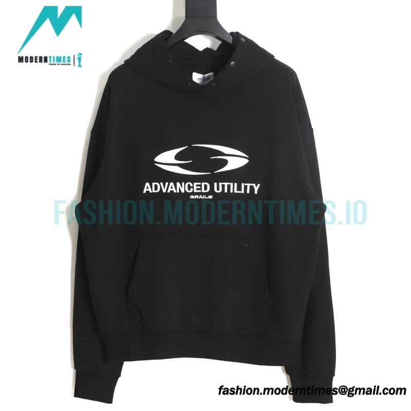 Grailz - 23FW Geometric Embroidery Hoodie