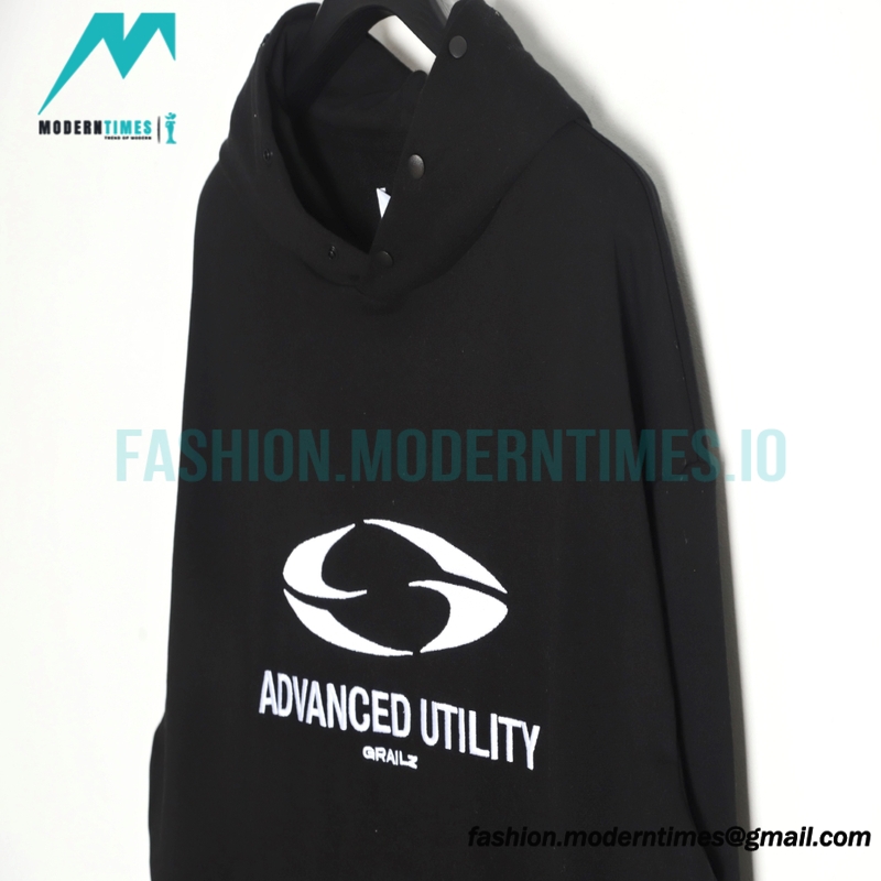 Grailz - 23FW Geometric Embroidery Hoodie