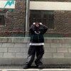Grailz - 23FW Geometric Embroidery Hoodie