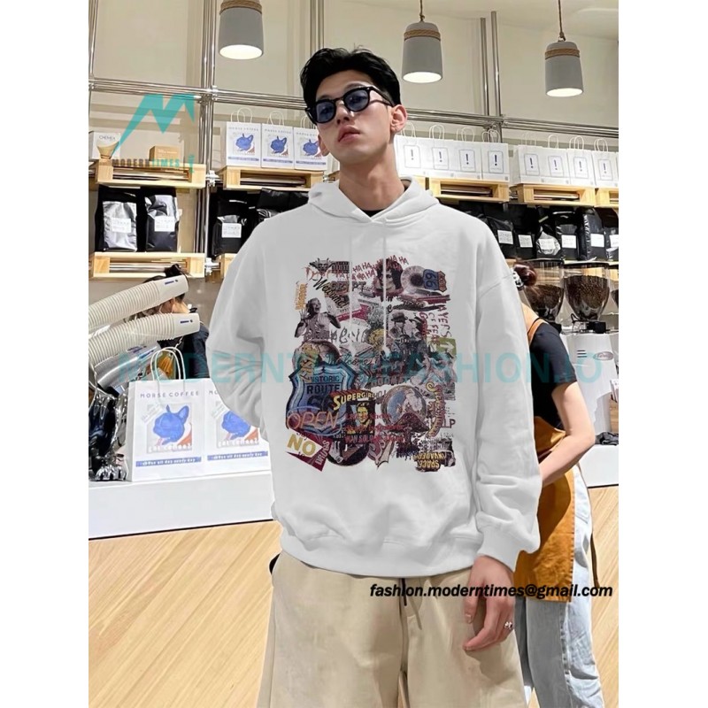 Grailz - 23FW Poster Printed Floral Hoodie