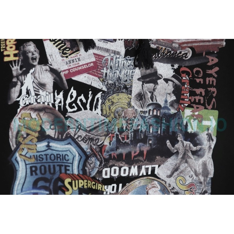Grailz - 23FW Poster Printed Floral Hoodie