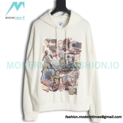 Grailz - 23FW Poster Printed Floral Hoodie