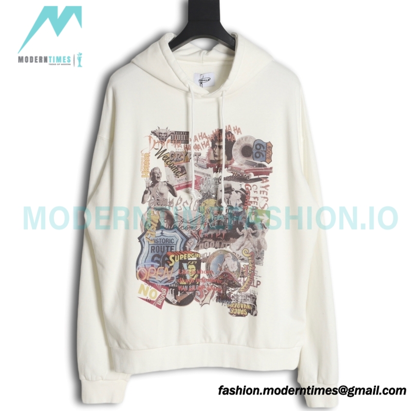 Grailz - 23FW Poster Printed Floral Hoodie
