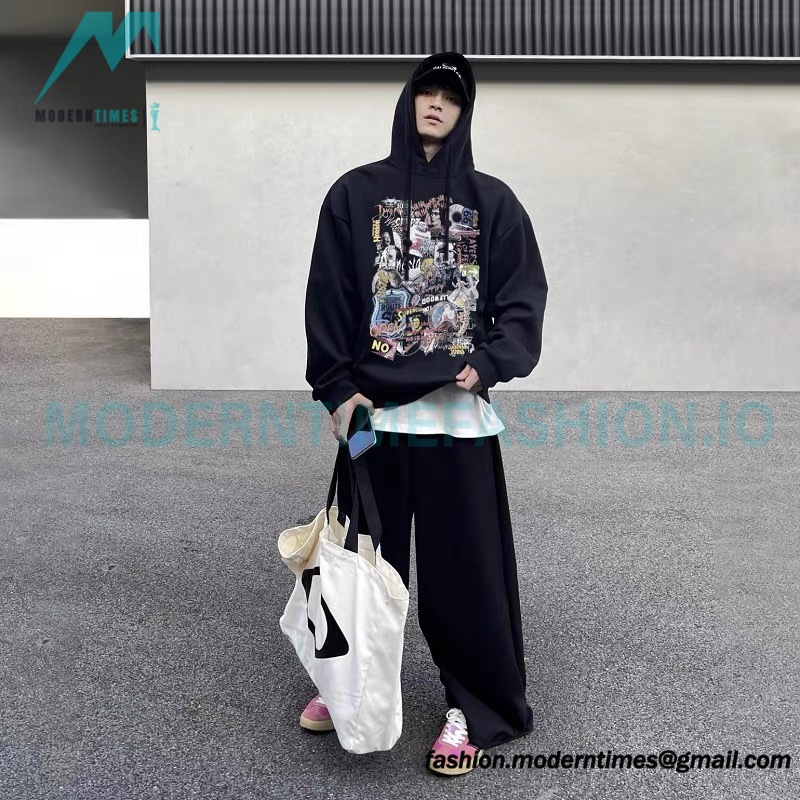 Grailz - 23FW Poster Printed Floral Hoodie