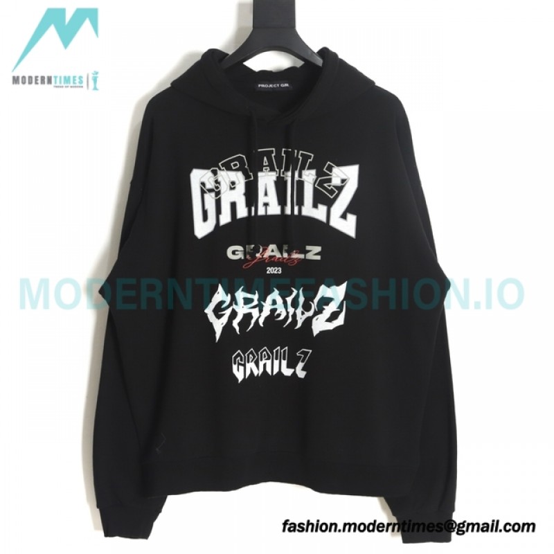 Grailz - 23FW Lightning Letter Hoodie