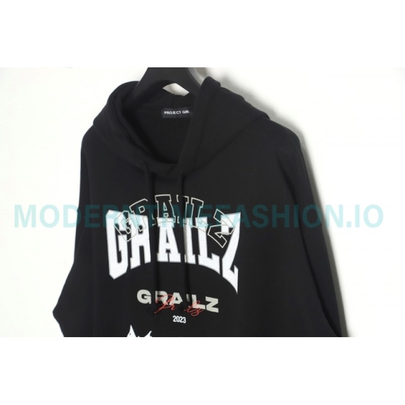 Grailz - 23FW Lightning Letter Hoodie