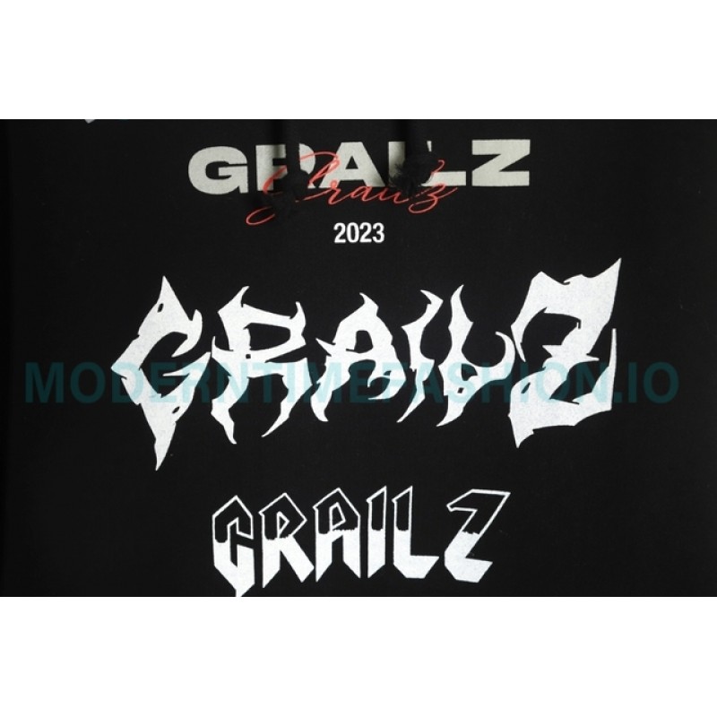 Grailz - 23FW Lightning Letter Hoodie