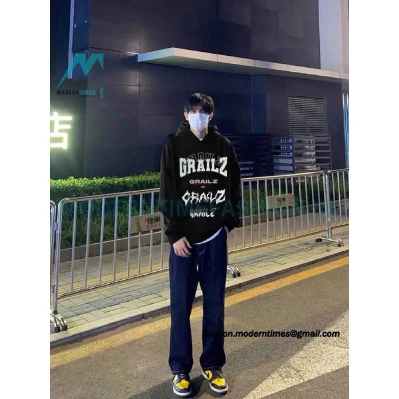 Grailz - 23FW Lightning Letter Hoodie