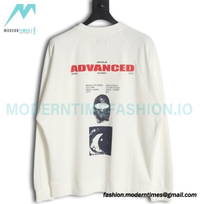 Grailz - 23FW Masked Printed Crew-neck Hoodie