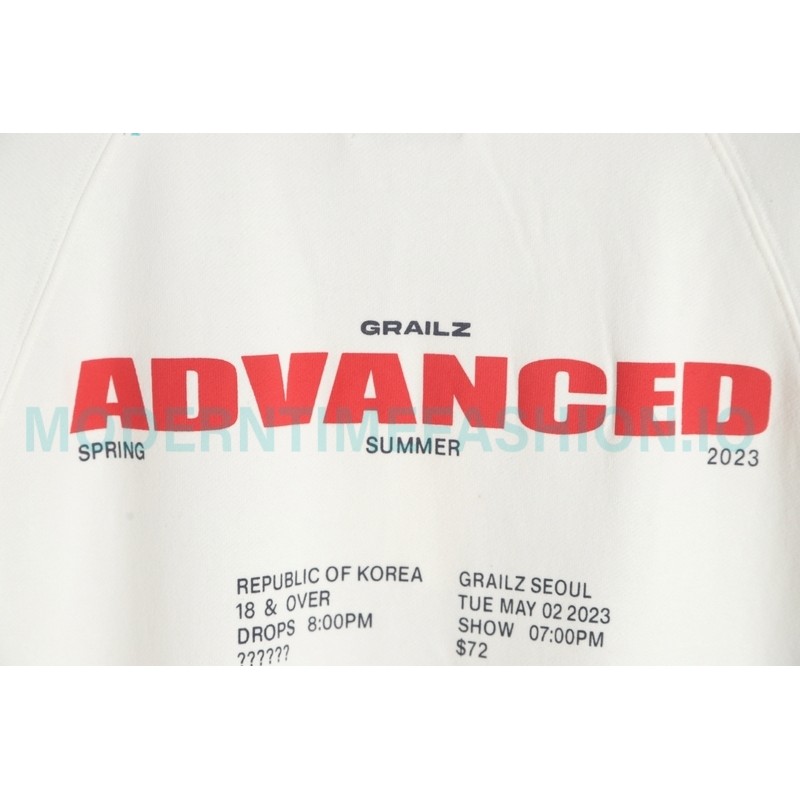 Grailz - 23FW Masked Printed Crew-neck Hoodie