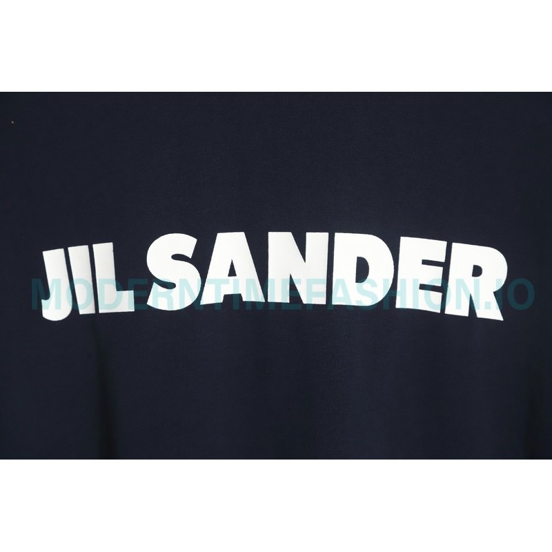 Jil Sander - 23FW Classic Chest Letter Print Long Sleeve T-shirt
