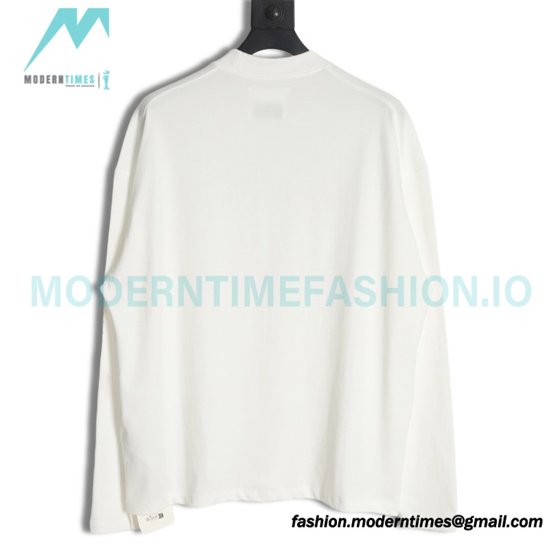 Jil Sander - 23FW Classic Chest Letter Print Long Sleeve T-shirt
