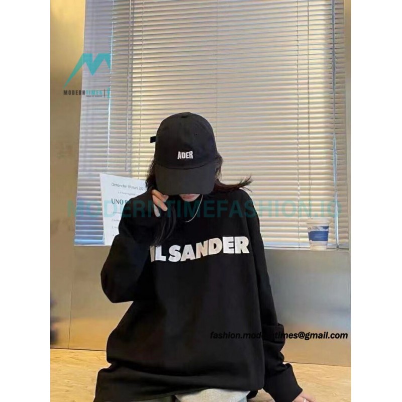 Jil Sander - 23FW Classic Chest Letter Print Long Sleeve T-shirt