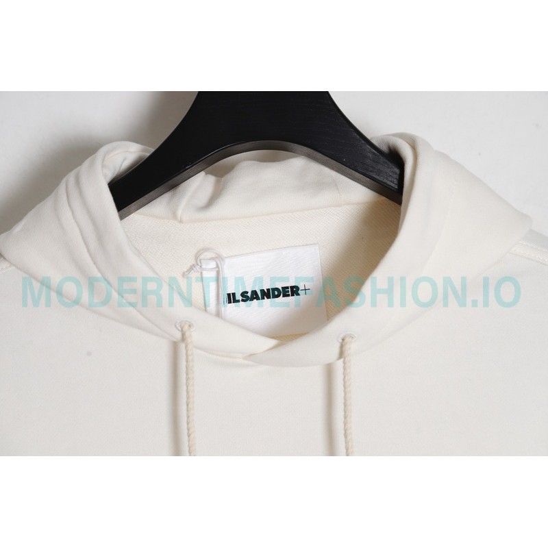 JIL sander - Chest Logo Hoodie