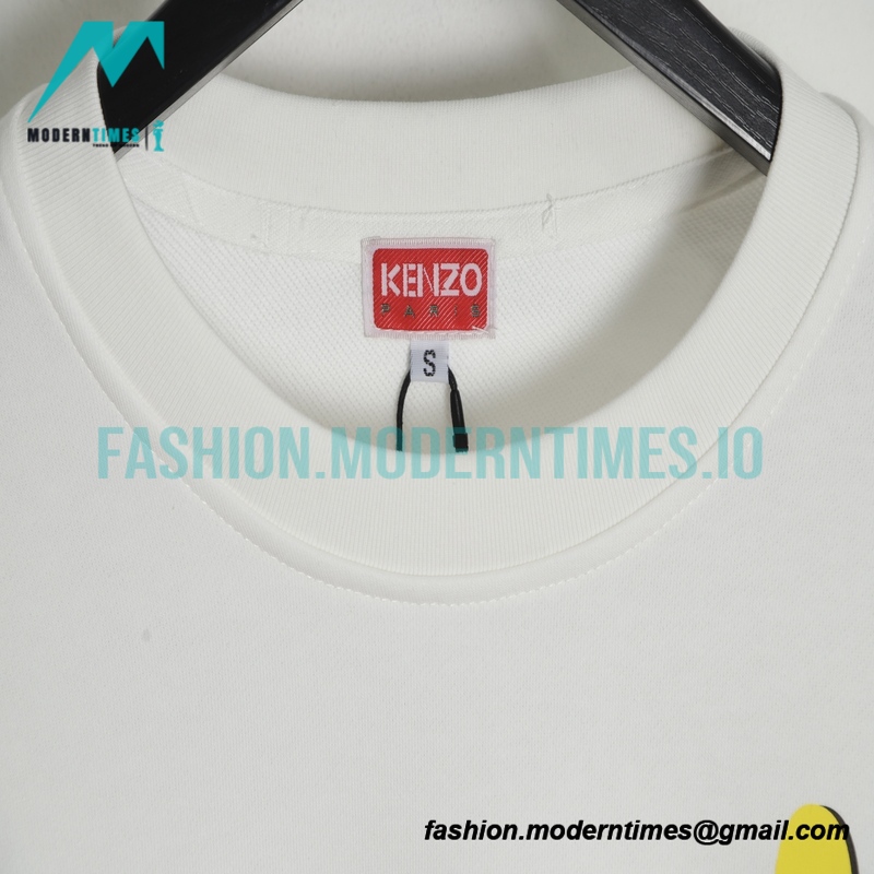 Kenzo - 23SS Bunny Print Crewneck Hoodie